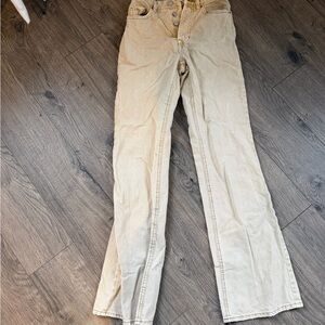 Pacsun Women's Tan Jeans